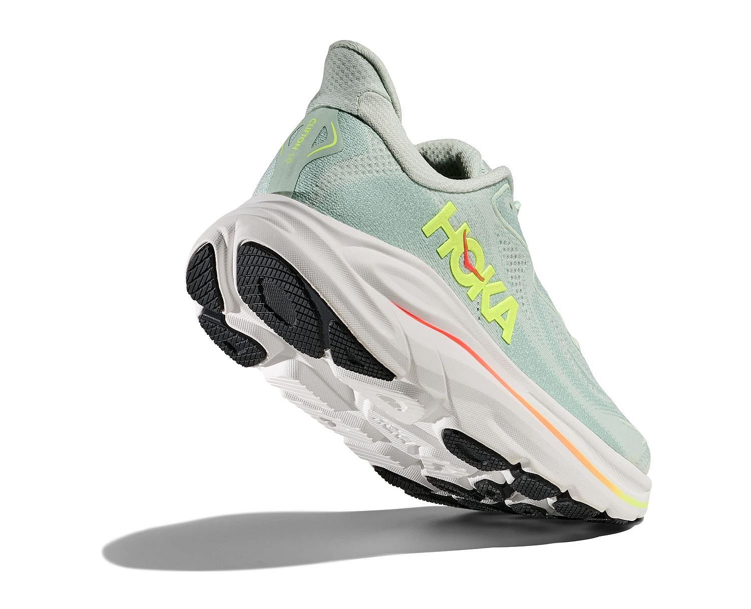 144313-Hoka-Clifton-10-hardloopschoenen-Sea-GlassNeon-Flame-dames-afbeelding-4