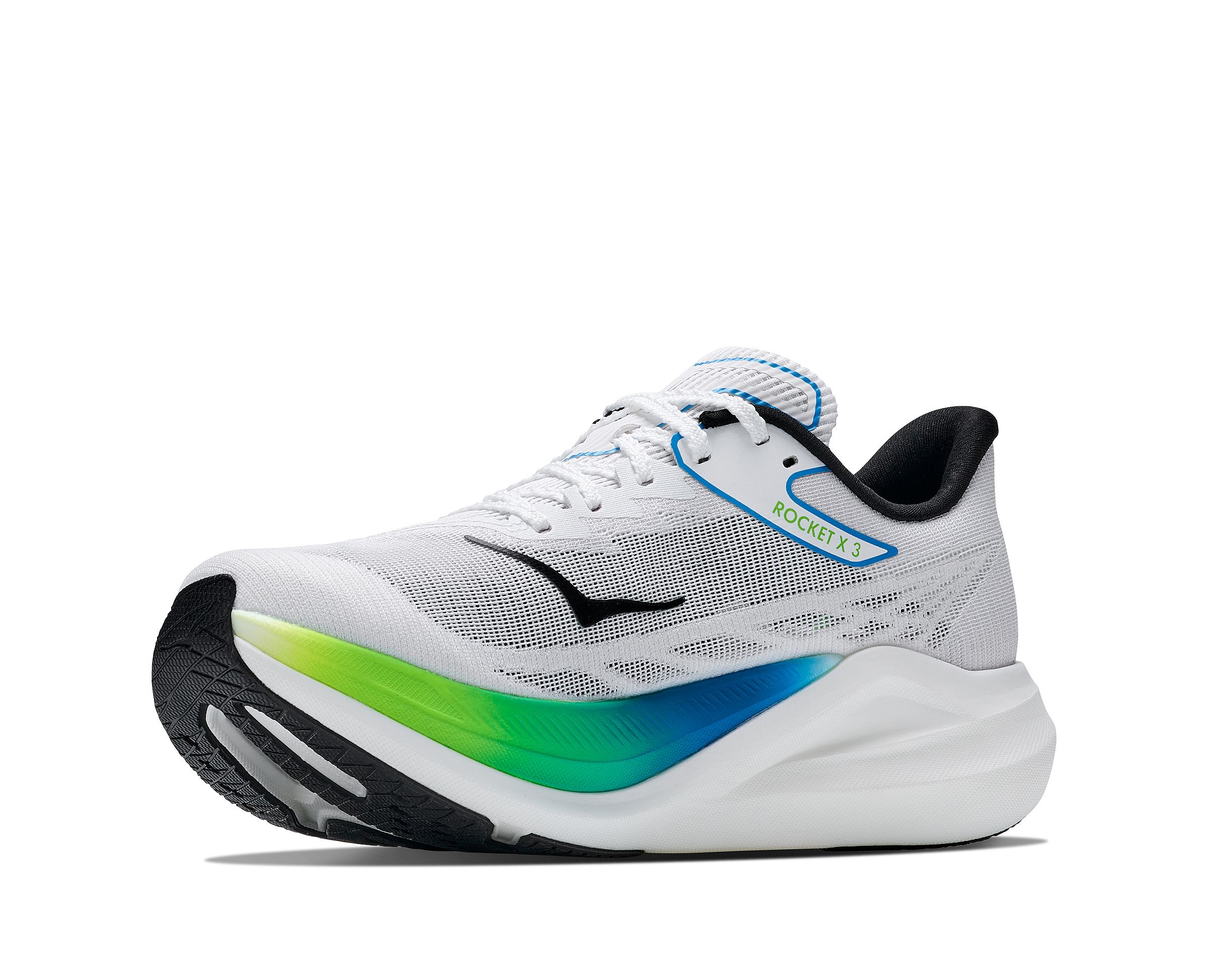 144792-Hoka-Rocket-X-3-hardloopschoenen-frostelectric-lime-unisex-afbeelding-3