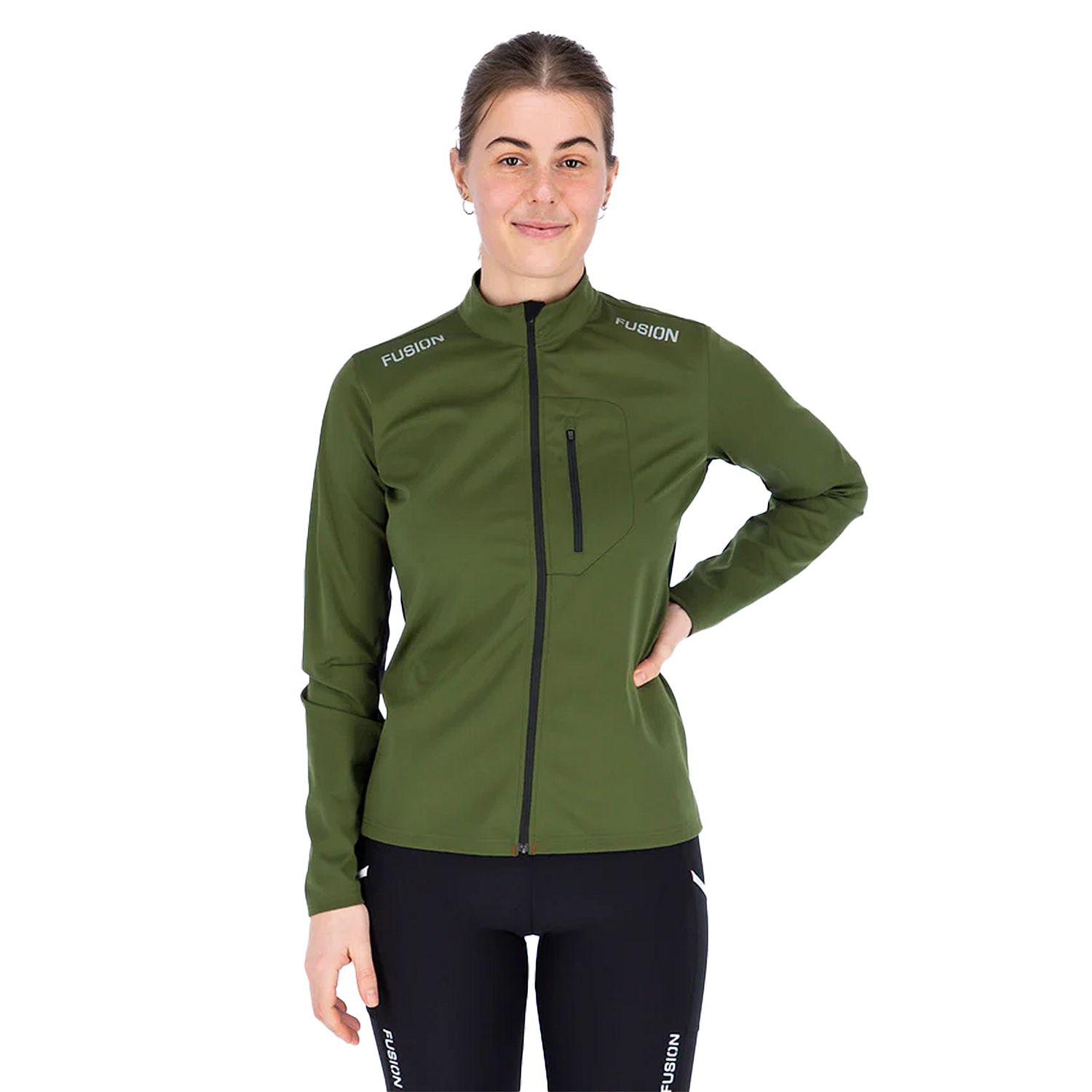 94530-Fusion-S2-Run-Jacket-groen-dames-afbeelding-1