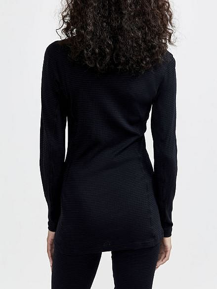 71090-Craft-Pro-Wool-Extreme-X-lange-mouw-ondershirt-zwart-dames-afbeelding-4