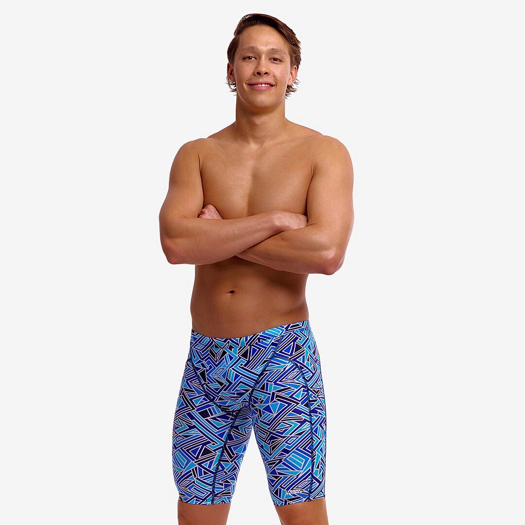 123888-Funky-Trunks-Blue-Bits-training-jammer-heren-afbeelding-2