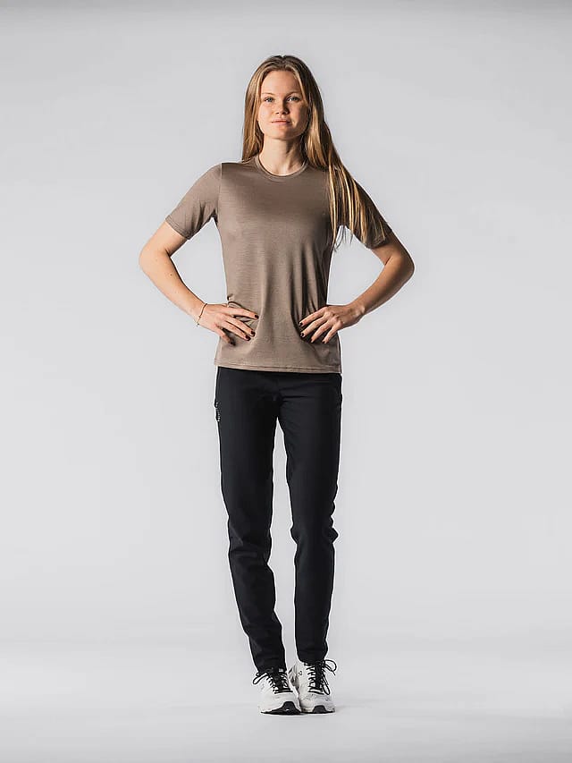 102343-Fusion-Technical-Merino-150-T-Shirt-beige-dames-afbeelding-3
