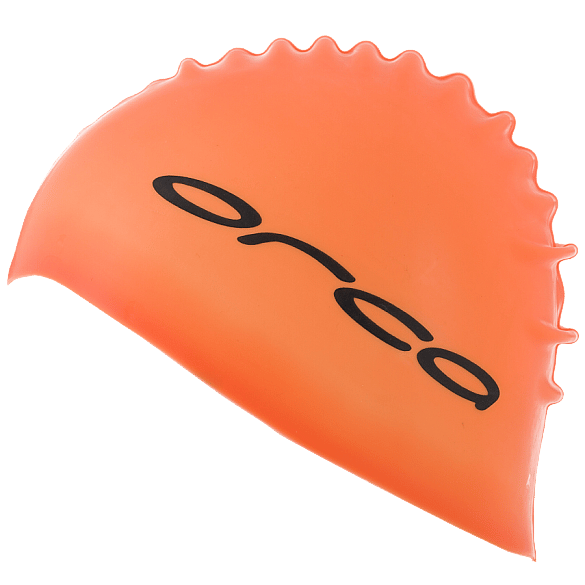 30140-Orca-Siliconen-badmuts-swim-cap-oranje-afbeelding-1