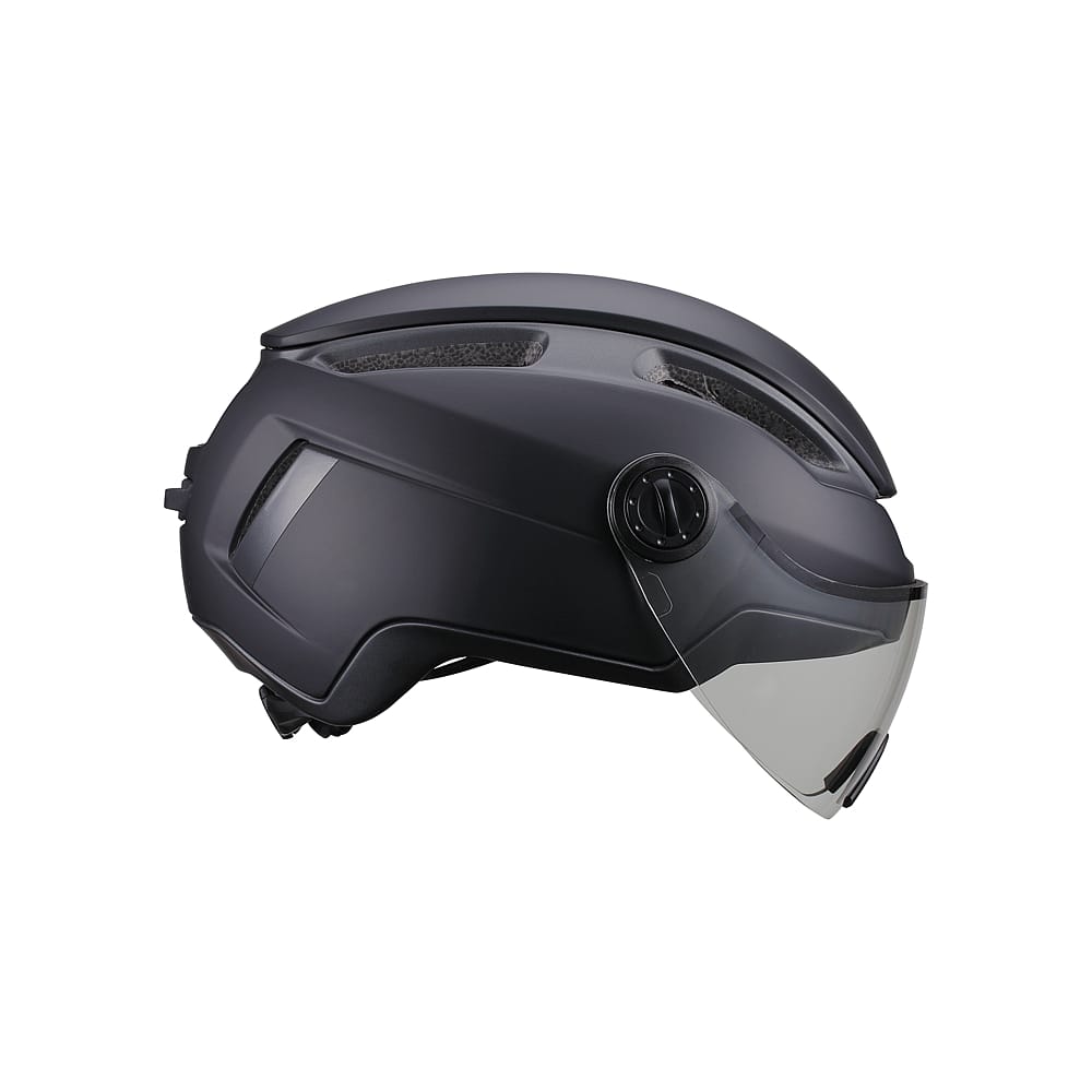 2929175613-BHE-56F-BBB-helm-Indra-faceshield-transparant-lens-mat-zwart-afbeelding-1
