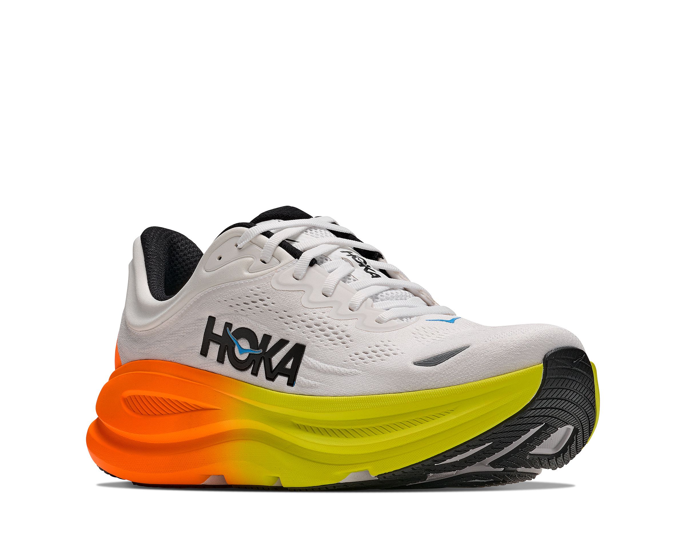 145646-Hoka-Bondi-9-wide-hardloopschoenen-whiteneon-tangerine-heren-afbeelding-6