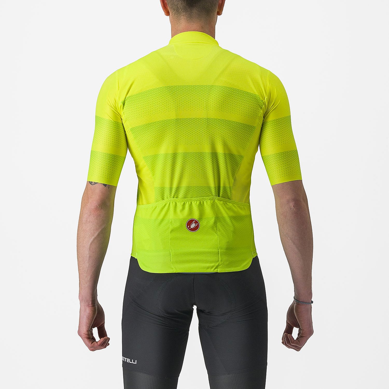 87392-Castelli-Livelli-korte-mouw-fietsshirt-geel-heren-afbeelding-2