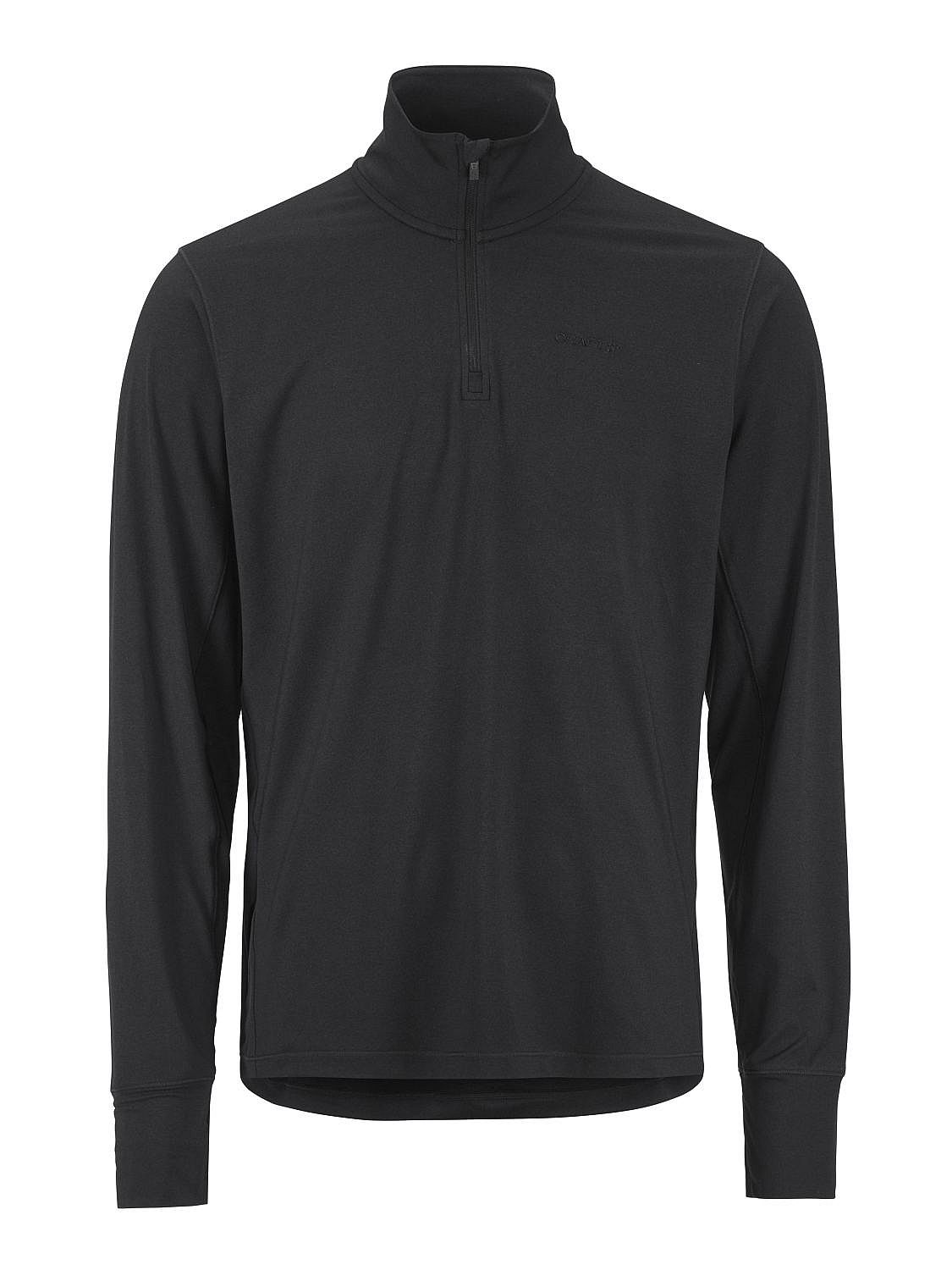 119065-Craft-Flow-Half-Zip-ondershirt-lange-mouw-zwart-heren-afbeelding-1