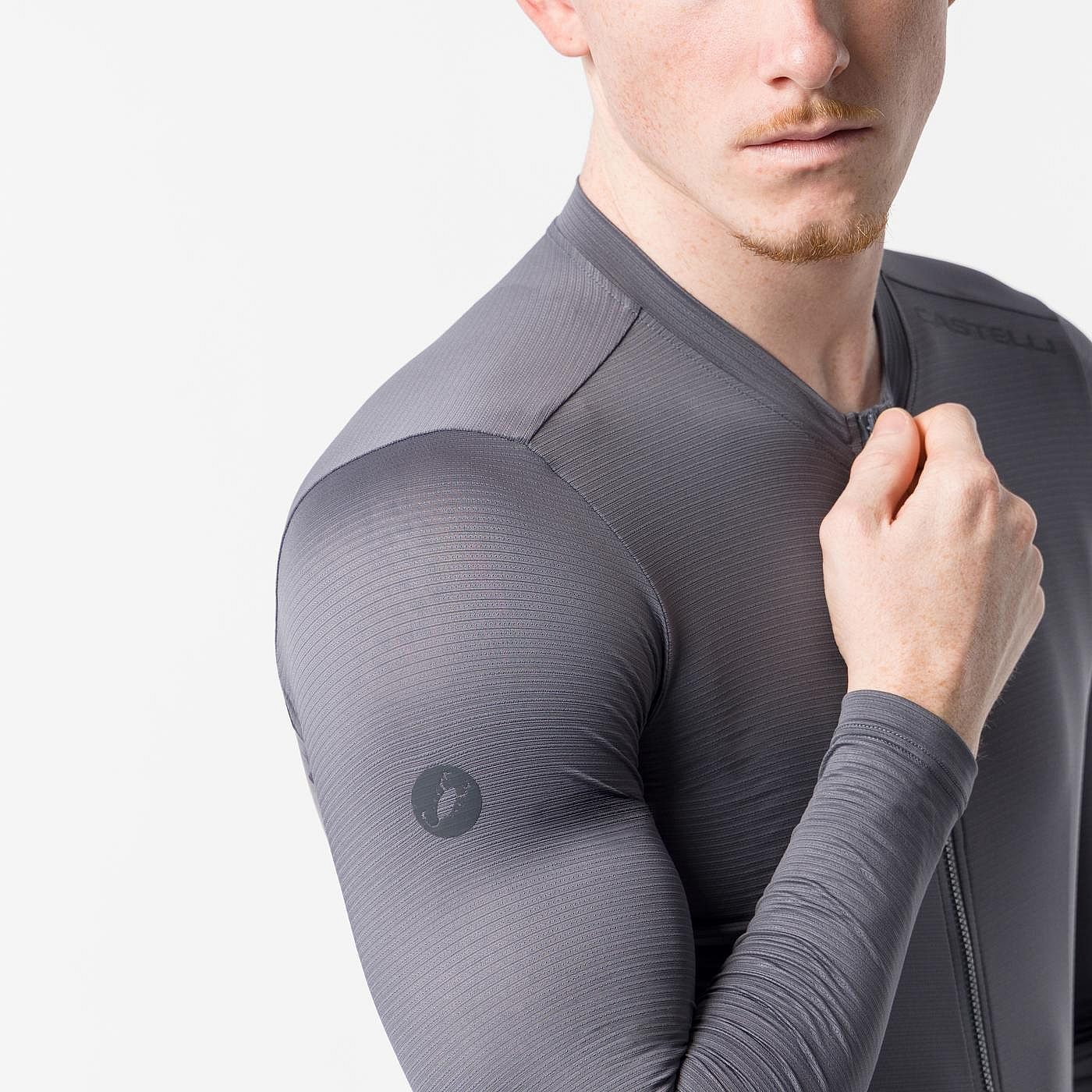 140704-Castelli-espresso-2-ls-jersey-smoky-gray-heren-afbeelding-4