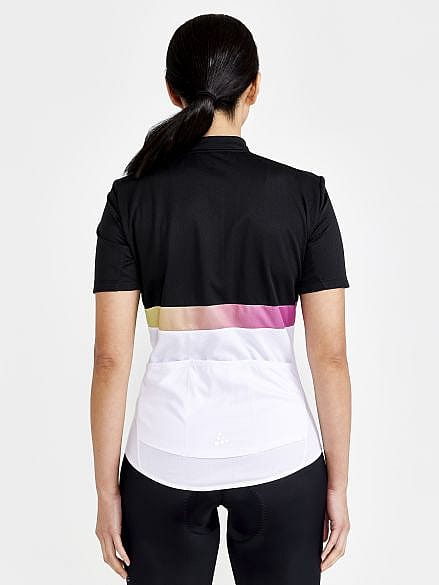 78486-Craft-Core-endurance-fietsshirt-korte-mouw-zwartwit-dames-afbeelding-3