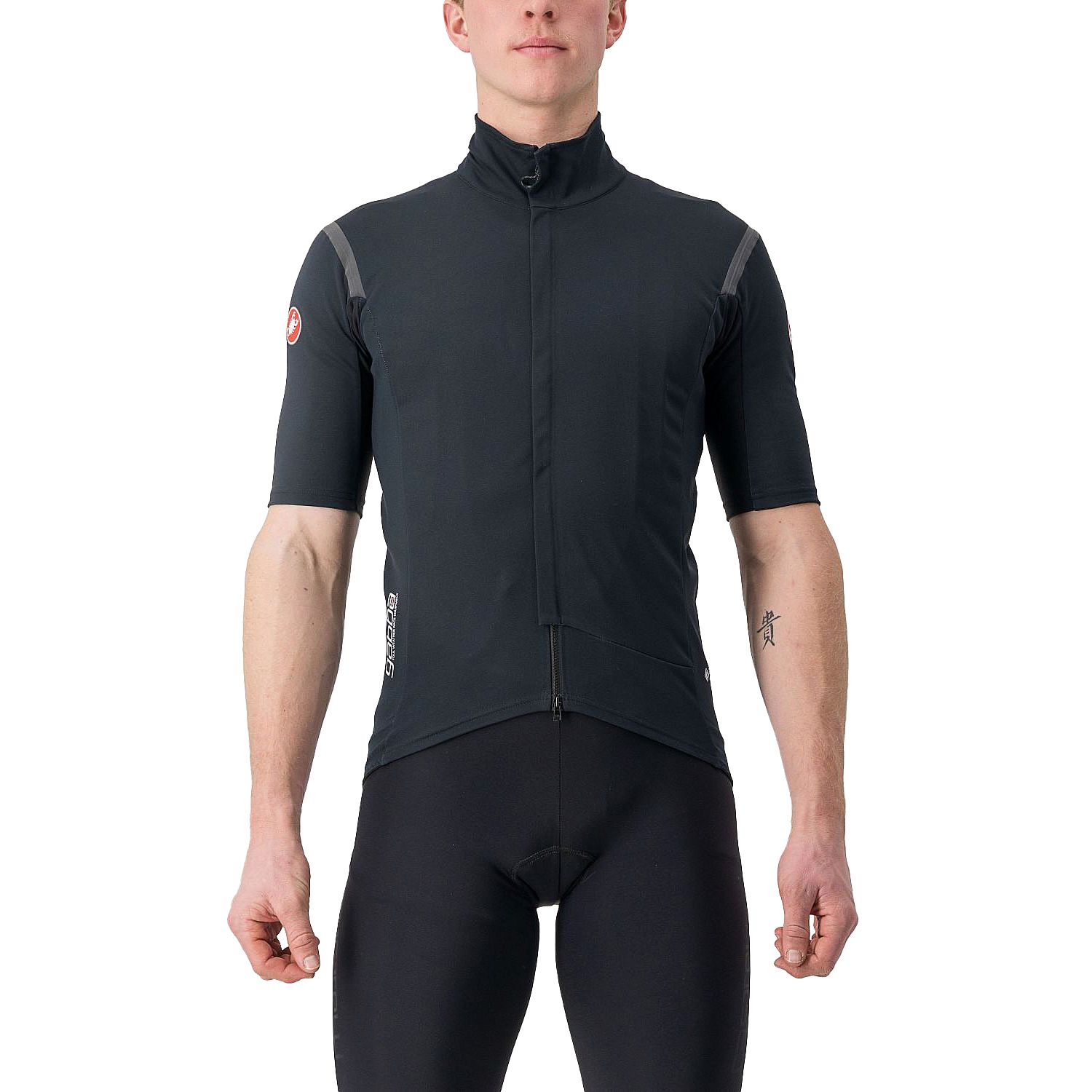 103090-Castelli-Gabba-RoS-2-korte-mouw-fietsjack-light-blackblack-reflex-heren-afbeelding-1