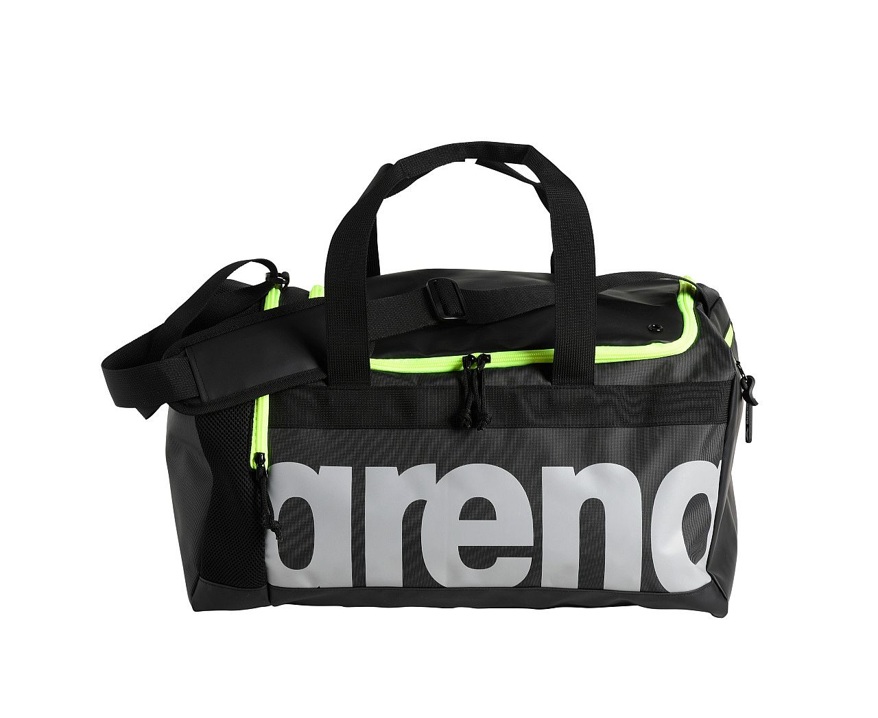 87628-Arena-Spiky-3-Duffle-40L-zwemtas-donkerblauwgeel-afbeelding-2