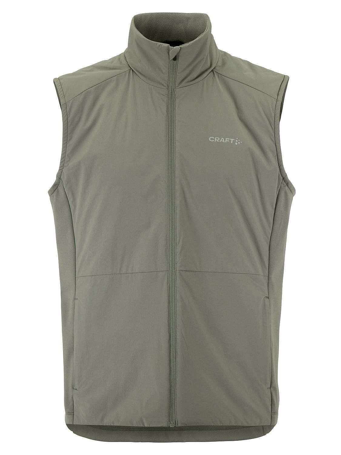 120225-Craft-ADV-Essence-Warm-2-hardloopvest-mouwloos-groen-heren-afbeelding-1