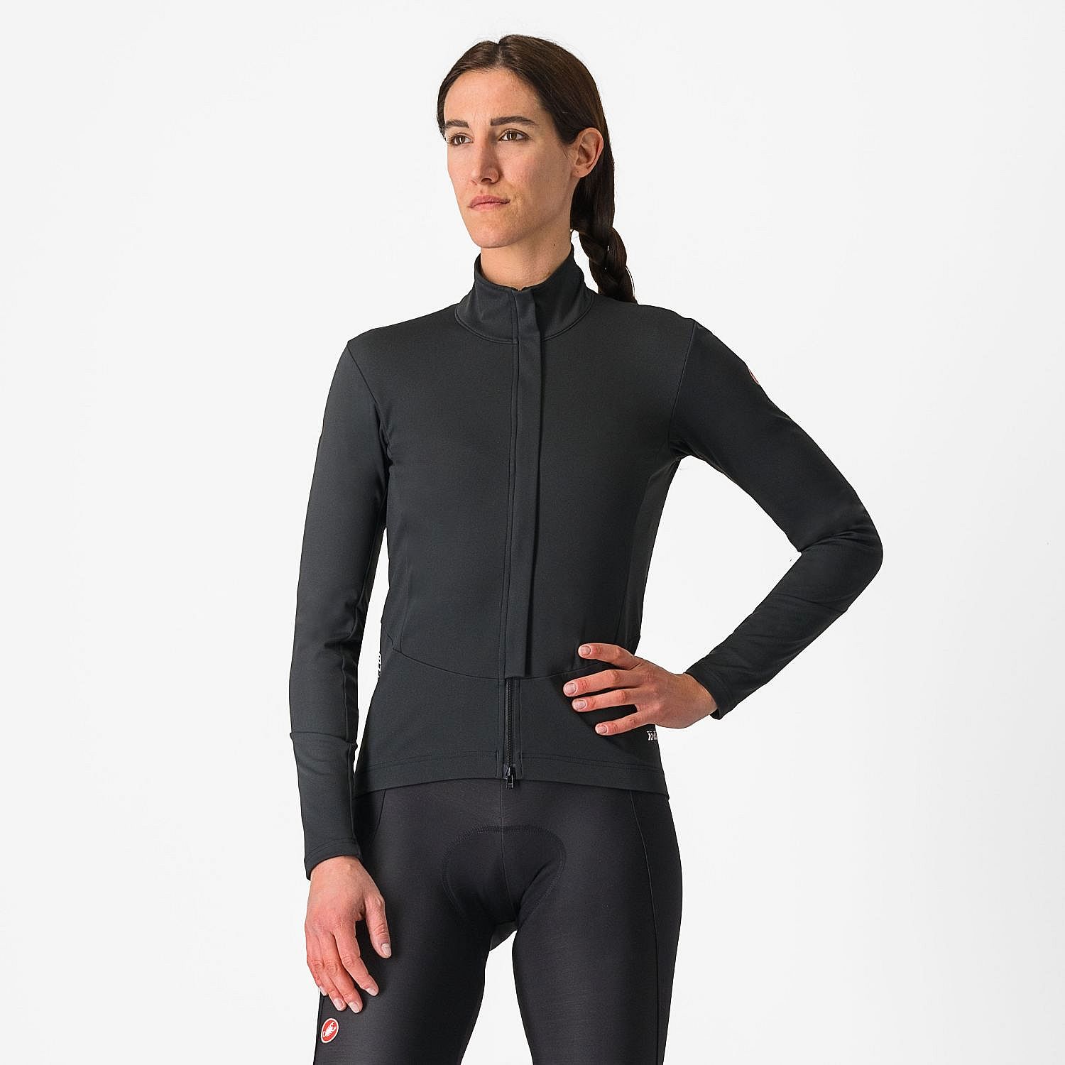 80646-Castelli-Perfetto-air-lange-mouw-fietsjack-light-black-dames-afbeelding-1
