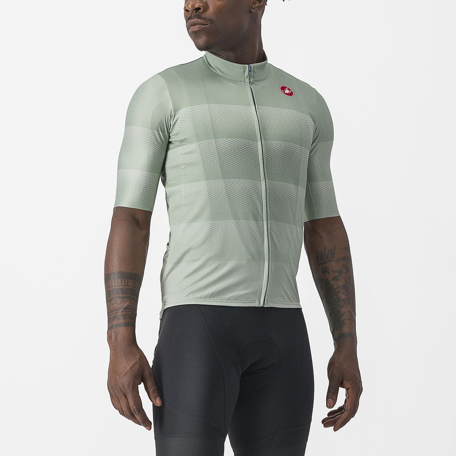 87403-Castelli-Livelli-korte-mouw-fietsshirt-grijsgroen-heren-afbeelding-1