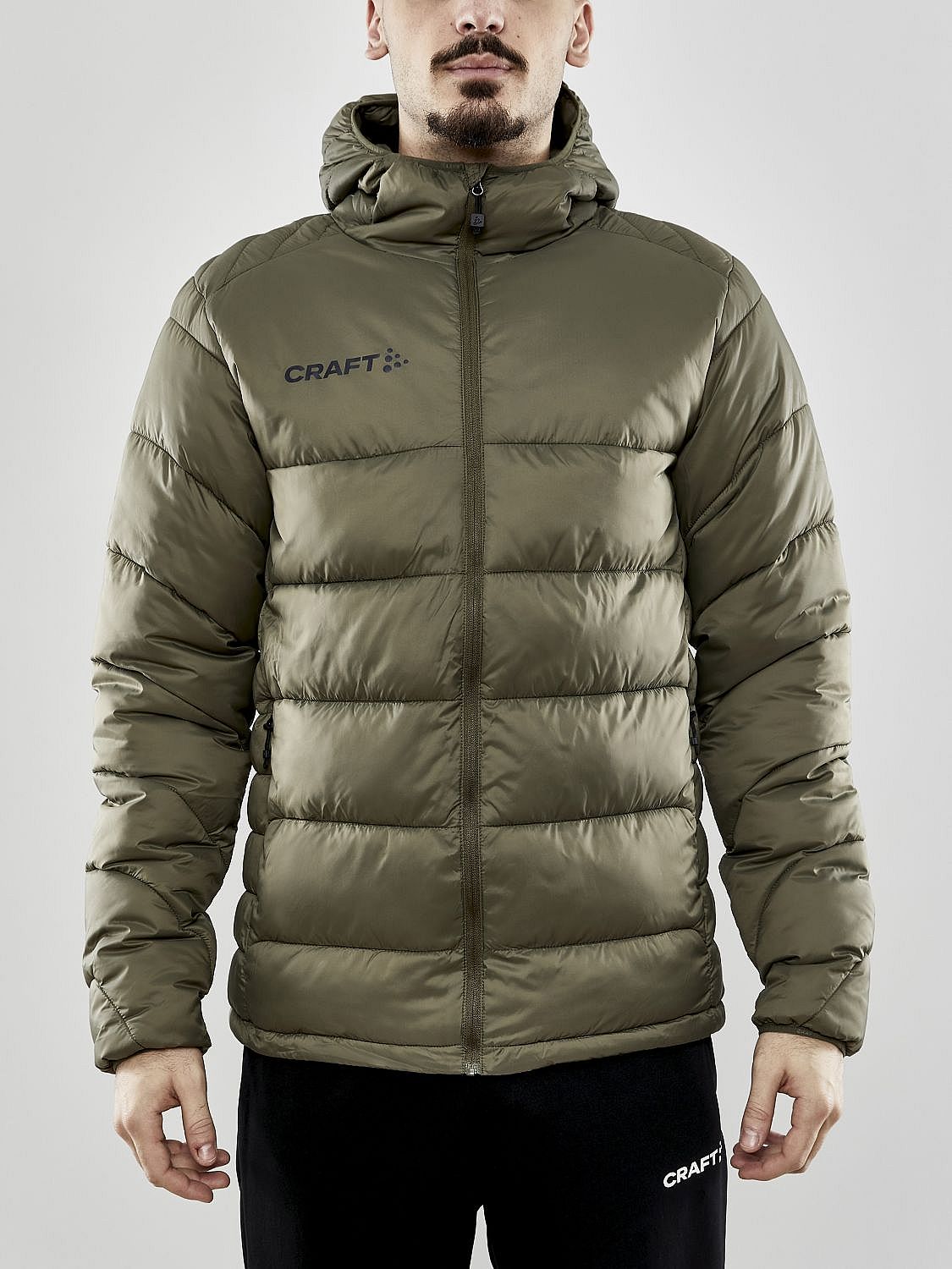 80189-Craft-Core-explore-isolate-jacket-groen-heren-afbeelding-4