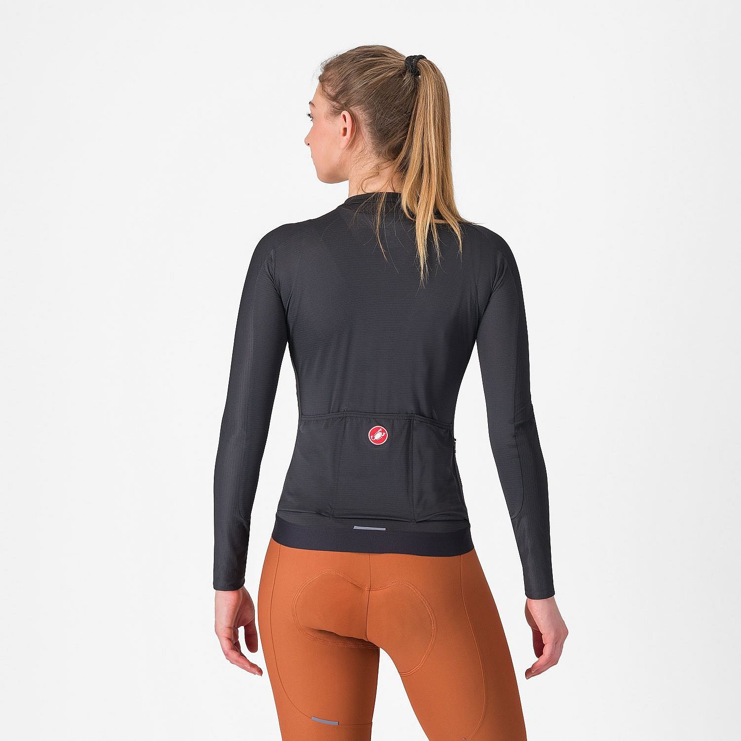 111233-Castelli-Espresso-fietsshirt-lange-mouw-zwart-dames-afbeelding-2