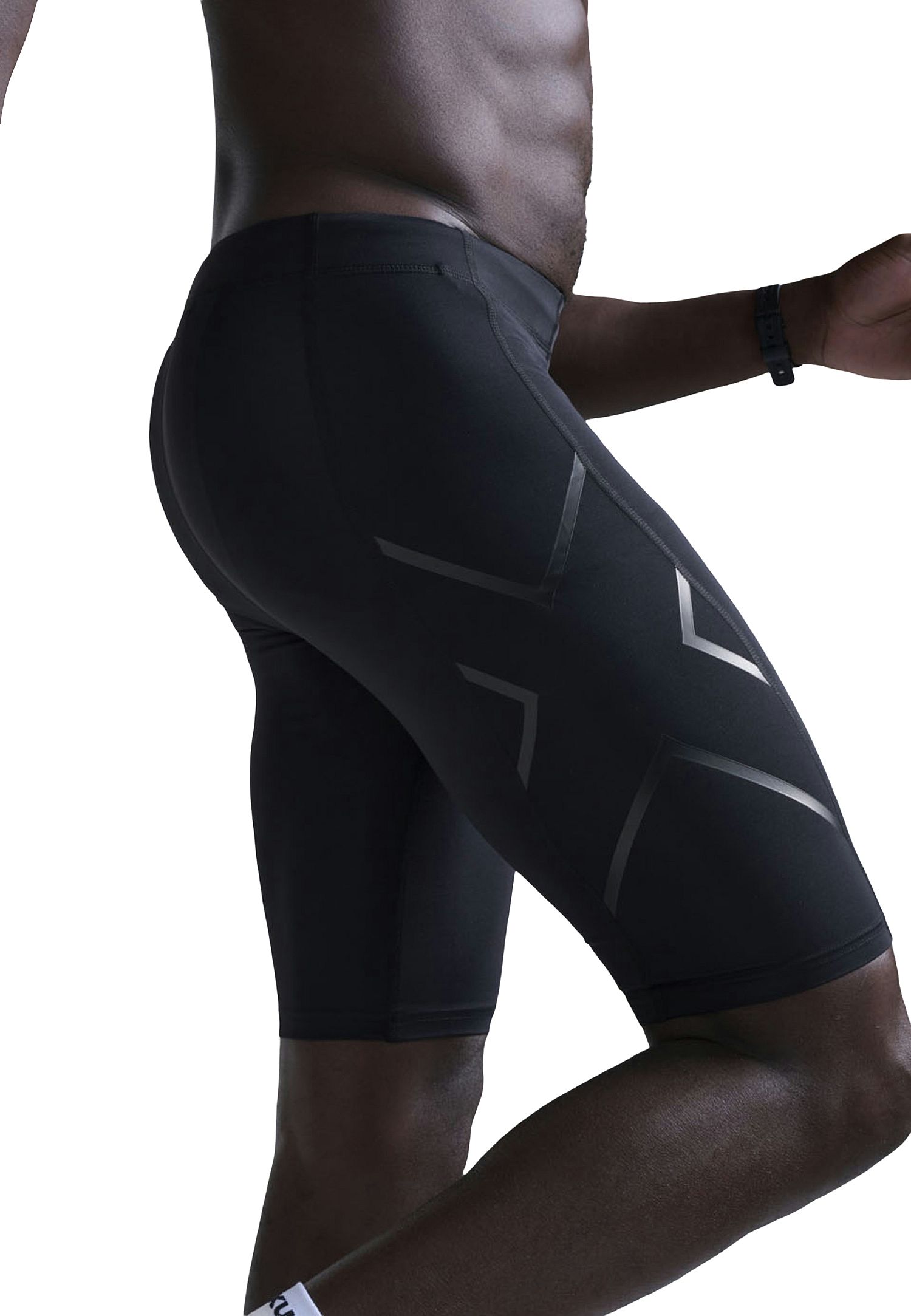 141828-2XU-Core-Compression-Shorts-BlackSilver-heren-afbeelding-6