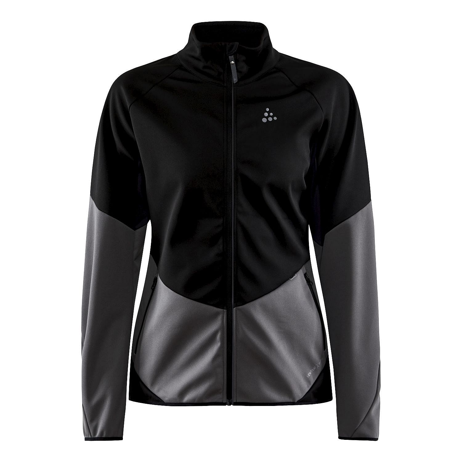 81022-Craft-Glide-softshell-jack-zwart-dames-afbeelding-1