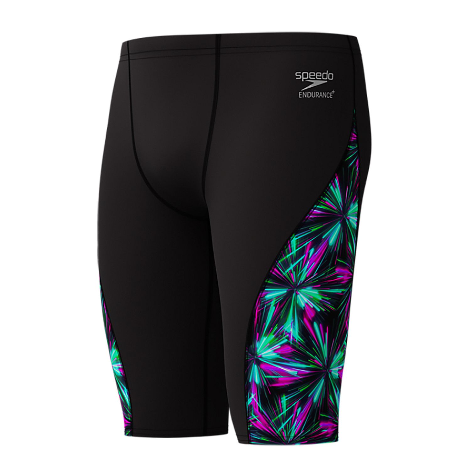 144299-Speedo-Spliced-Printed-jammer-Firework-BurstBlack-heren-afbeelding-1