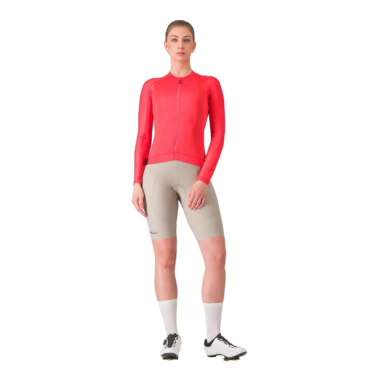 4525049-081-Castelli-Espresso-fietsshirt-lange-mouw-rood-dames-afbeelding-1