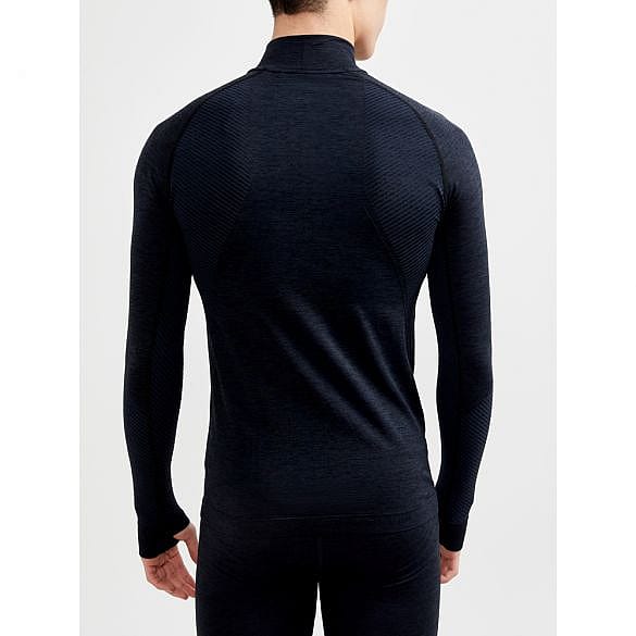 71223-Craft-Core-Dry-Active-Comfort-trui-half-zip-zwart-heren-afbeelding-3