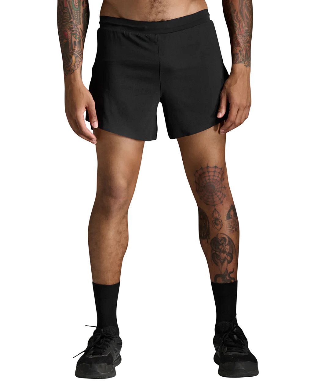 113525-2XU-Light-Speed-Stash-5-Inch-Short-Zwart-Reflecterend-Heren-afbeelding-1
