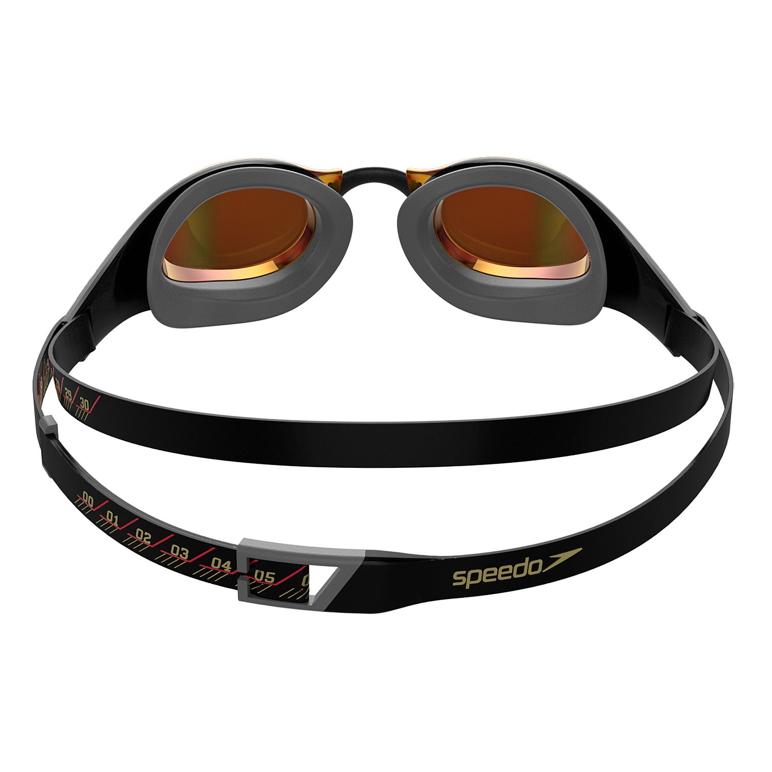 109286-Speedo-fastskin-pure-focus-mirror-zwembril-roodzwart-afbeelding-2