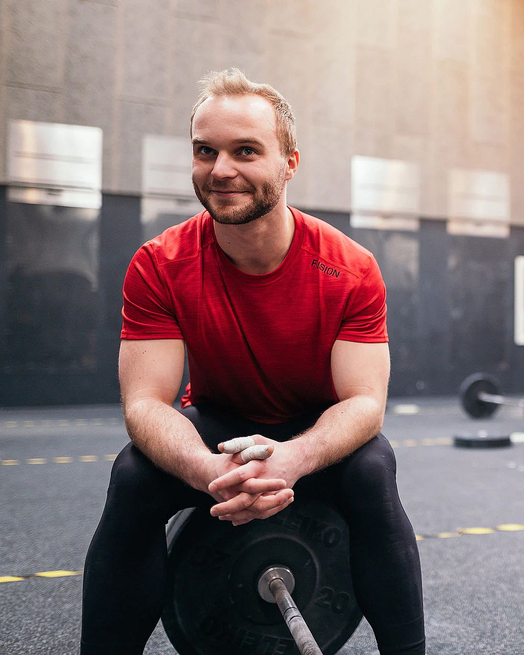 88854-Fusion-C3-T-shirt-rood-heren-afbeelding-4