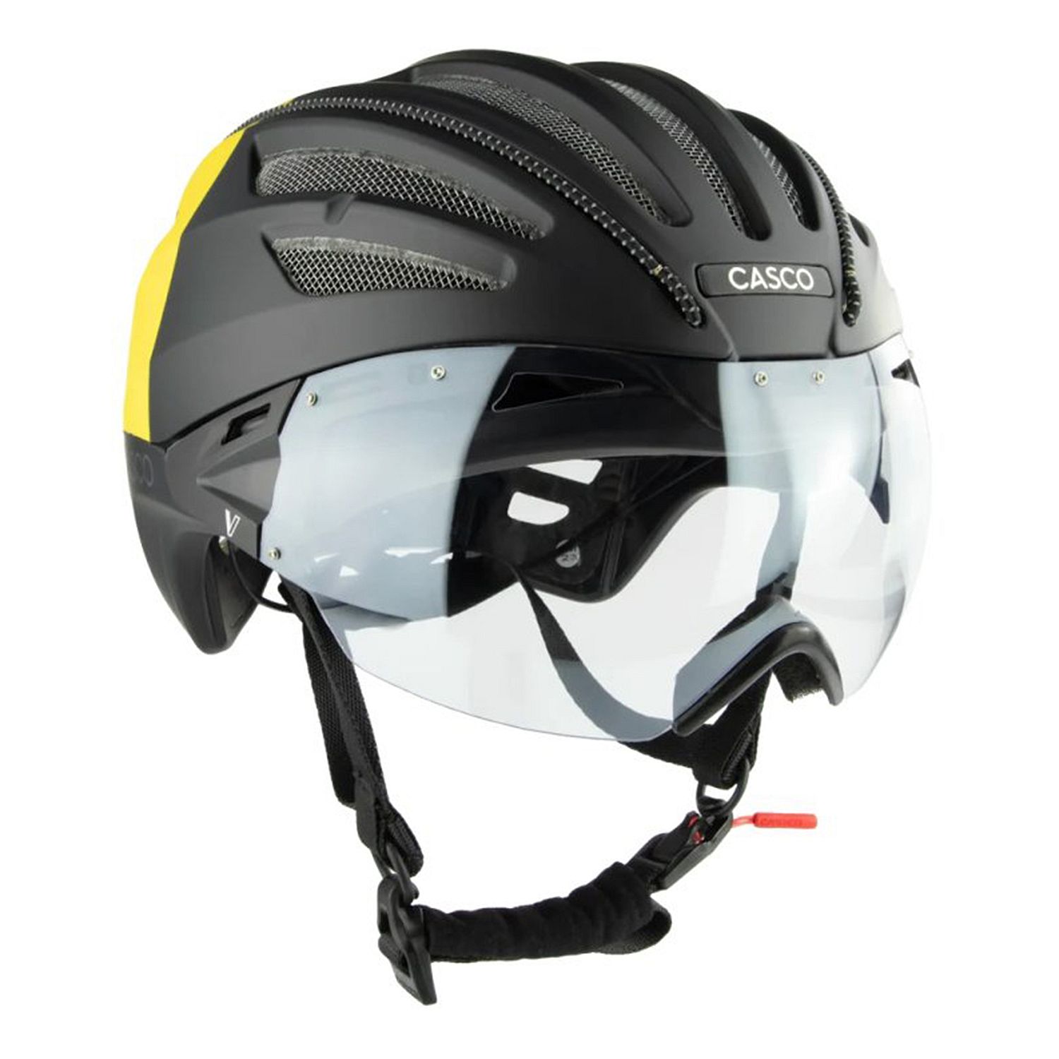 142173-Casco-SPEEDairo-Nitro-Shade-fietshelm-zwartgeel-afbeelding-1