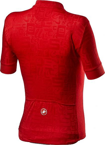 65463-Castelli-Promessa-Jaquard-SS-fietsshirt-rood-dames-afbeelding-2
