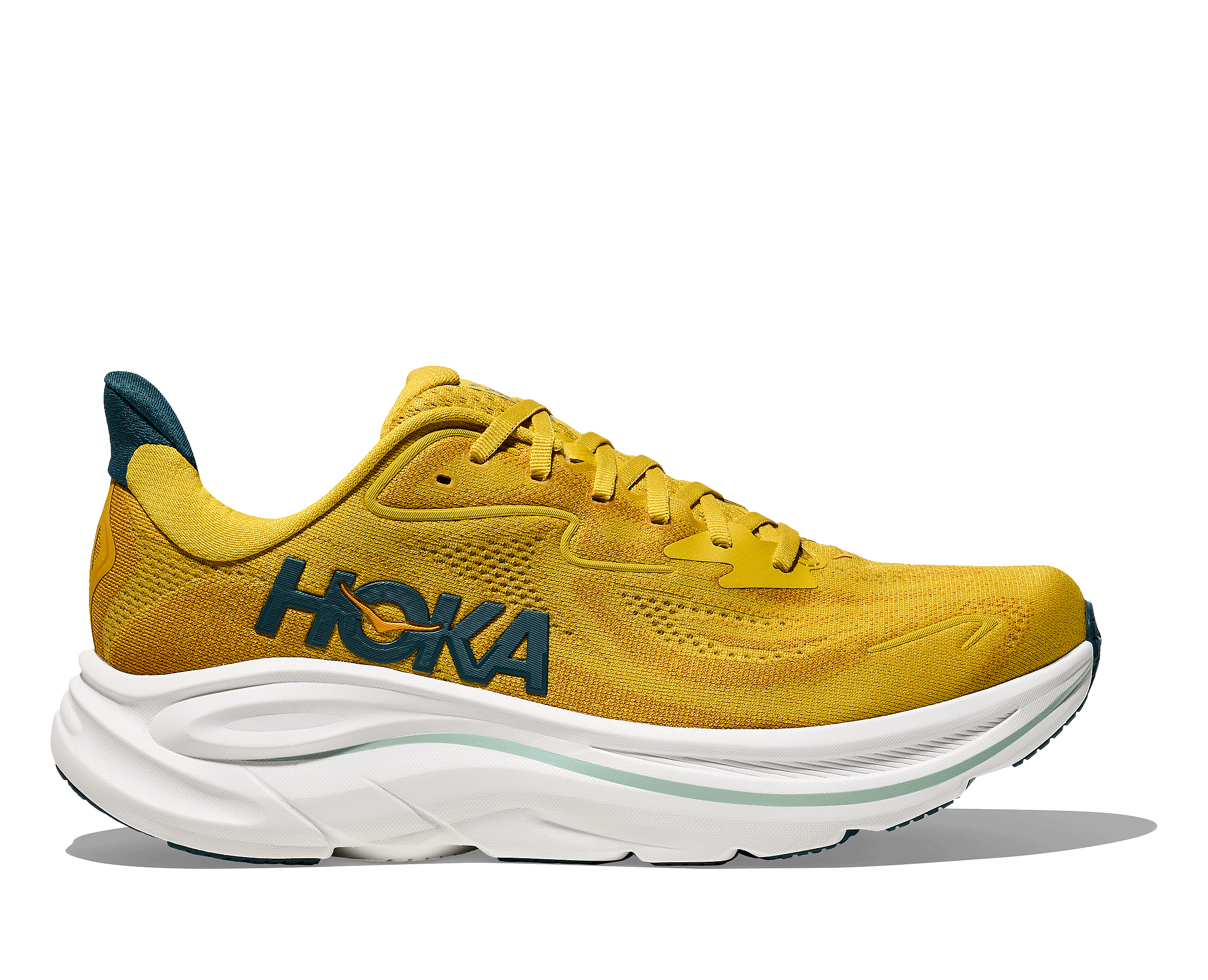 143438-Hoka-Clifton-10-hardloopschoenen-Yellow-goldTidal-Wave-Heren-afbeelding-1