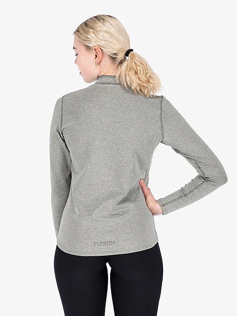 94462-Fusion-C3-Zip-Neck-lichtgrijs-dames-afbeelding-2