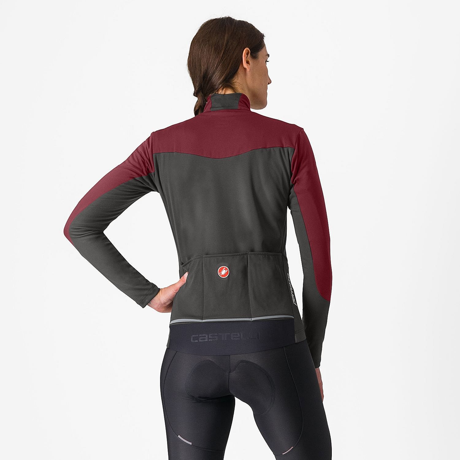 103674-Castelli-Perfetto-air-lange-mouw-fietsjack-deep-bordeauxdark-gray-dames-afbeelding-2