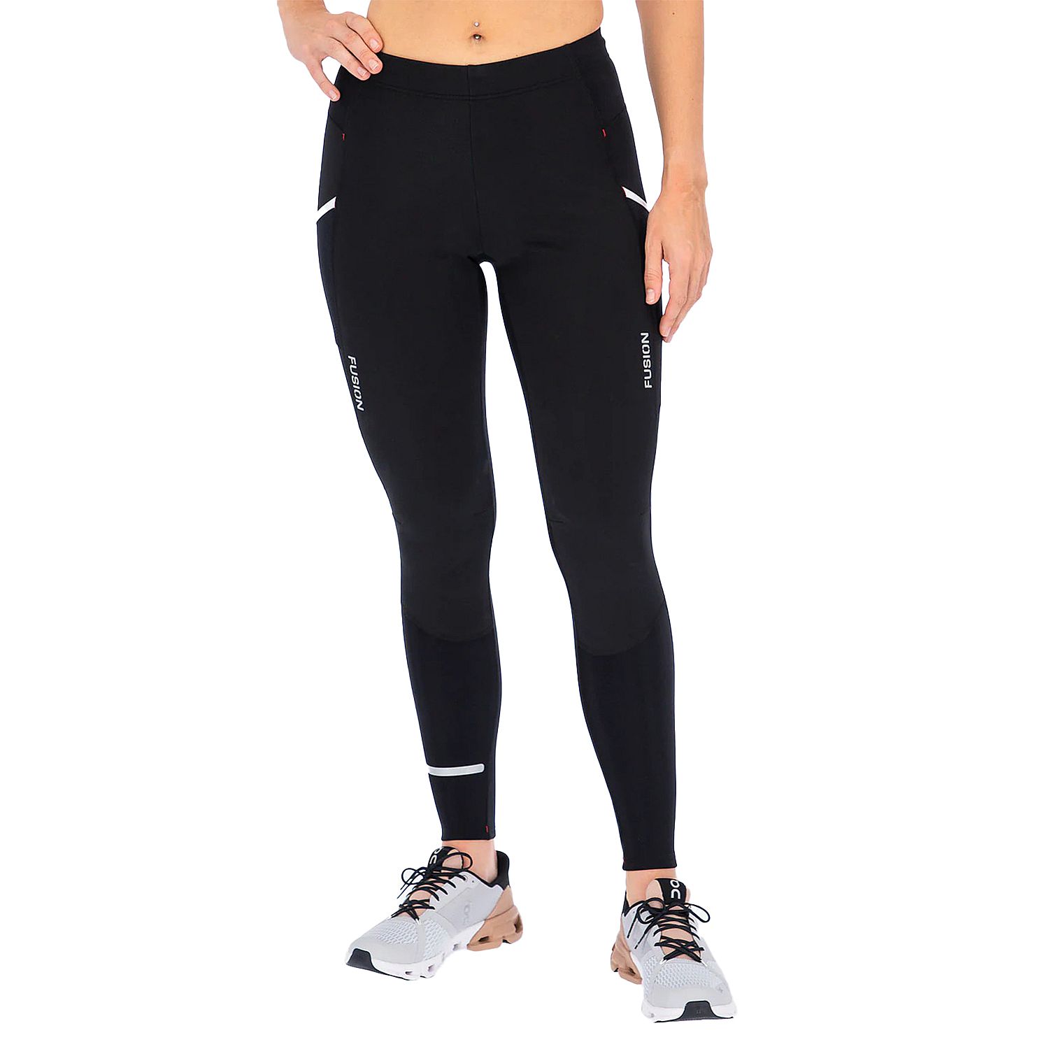 0080-BLK-Fusion-S3-Long-Tights-zwart-unisex-afbeelding-1