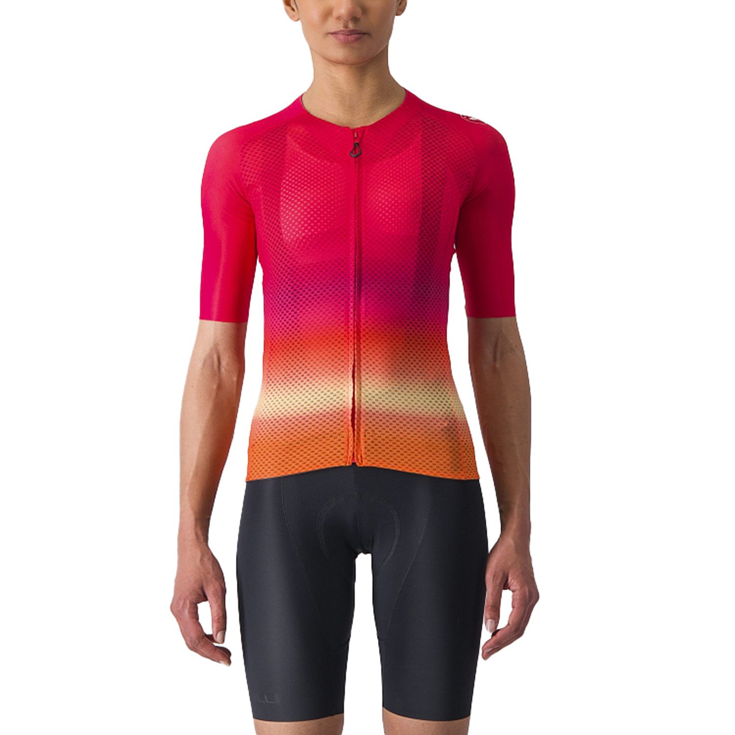 98549-Castelli-Climbers-4.0-korte-mouw-fietsshirt-roodoranje-dames-afbeelding-1