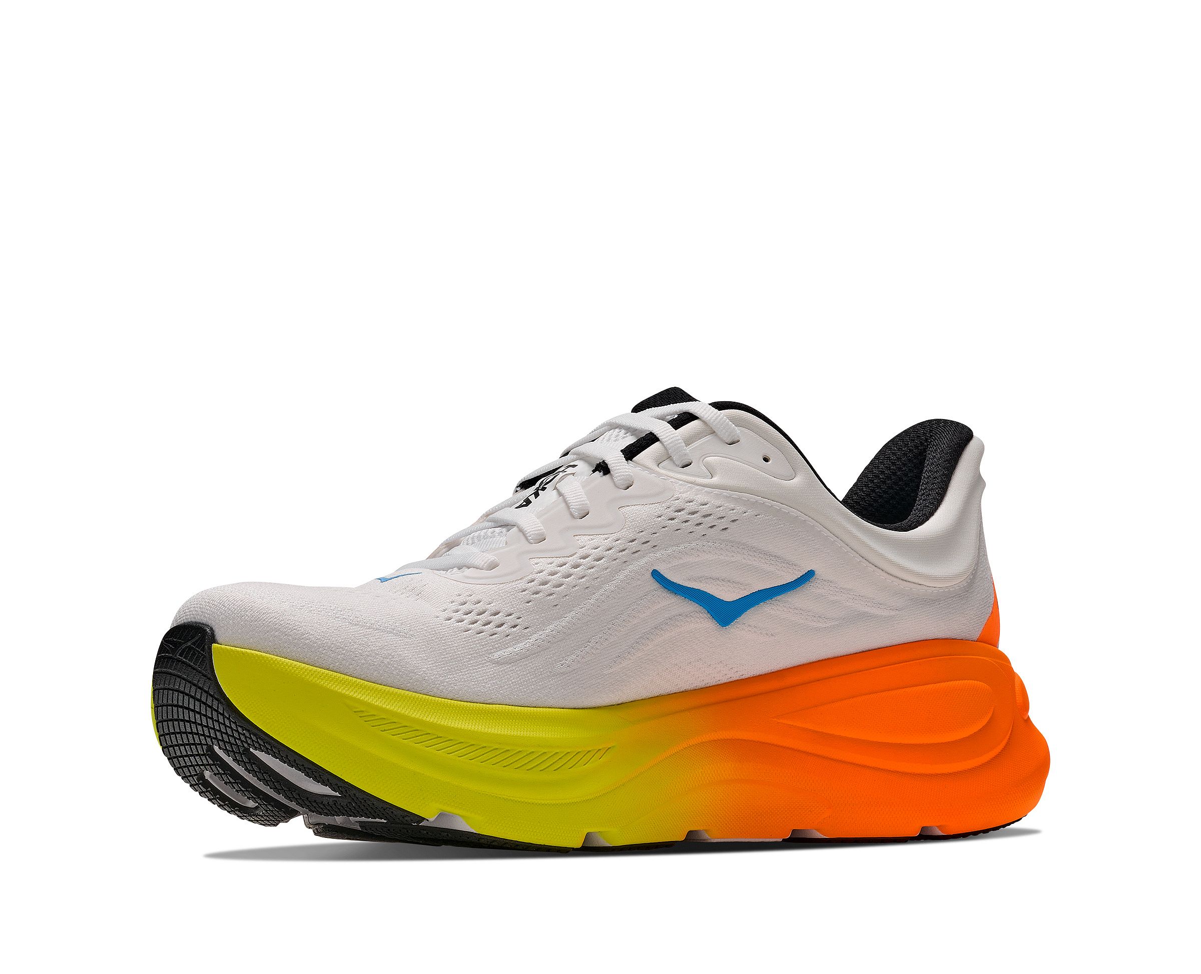145641-Hoka-Bondi-9-wide-hardloopschoenen-whiteneon-tangerine-heren-afbeelding-3
