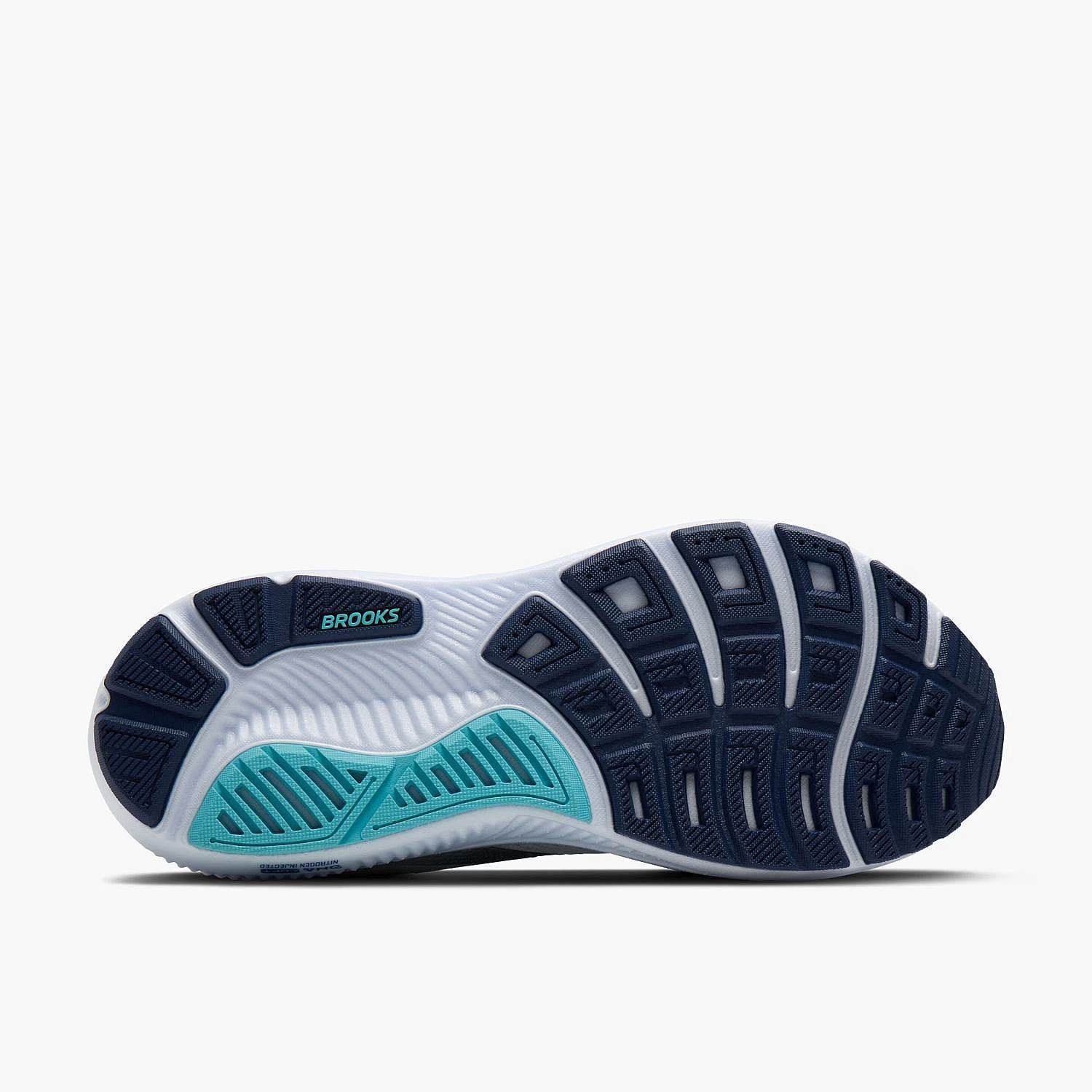 121857-Brooks-Ghost-17-hardloopschoenen-WhiteBeacon-BlueIpanema-heren-afbeelding-7