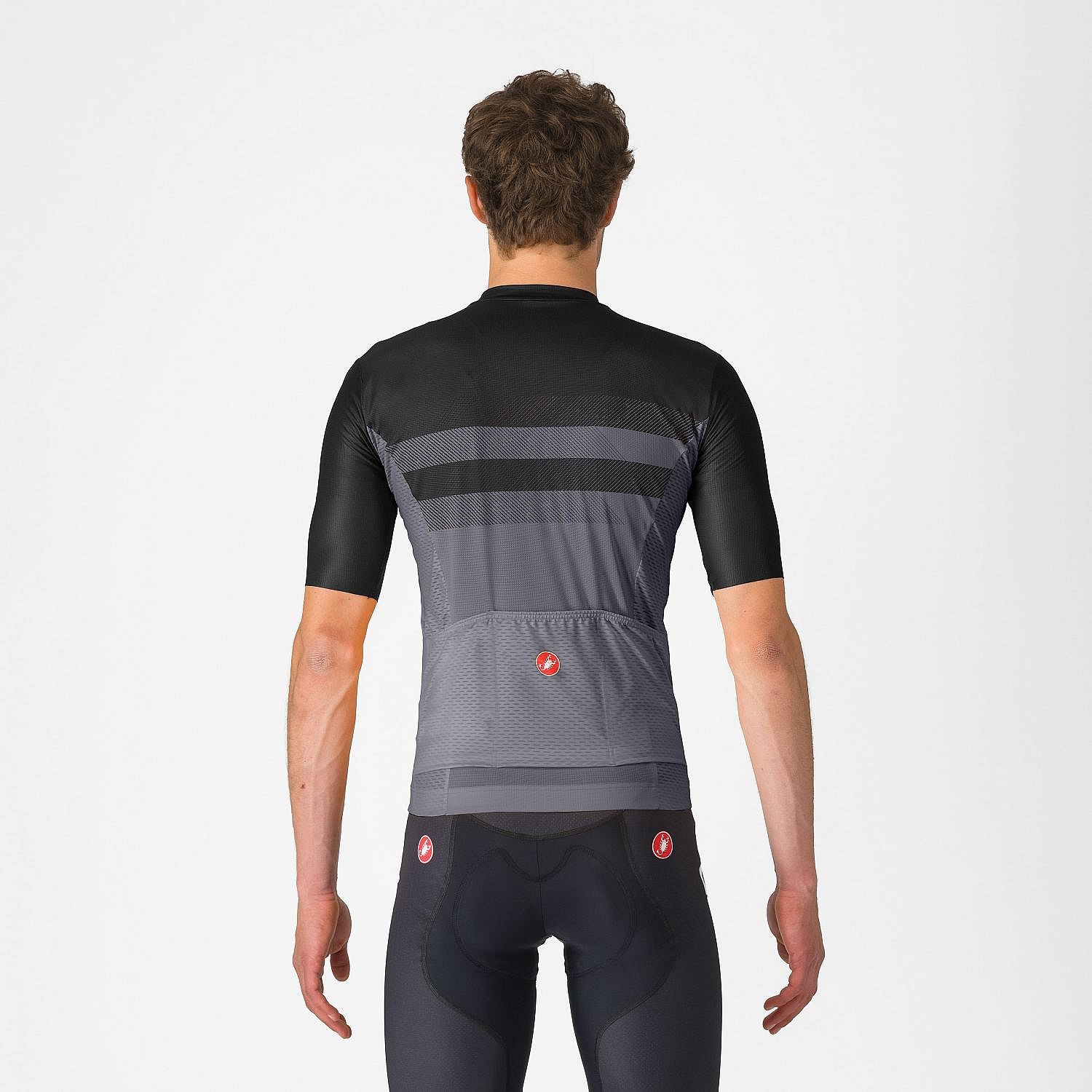 110152-Castelli-Simbolo-jersey-fietsshirt-korte-mouw-zwartgrijs-heren-afbeelding-2