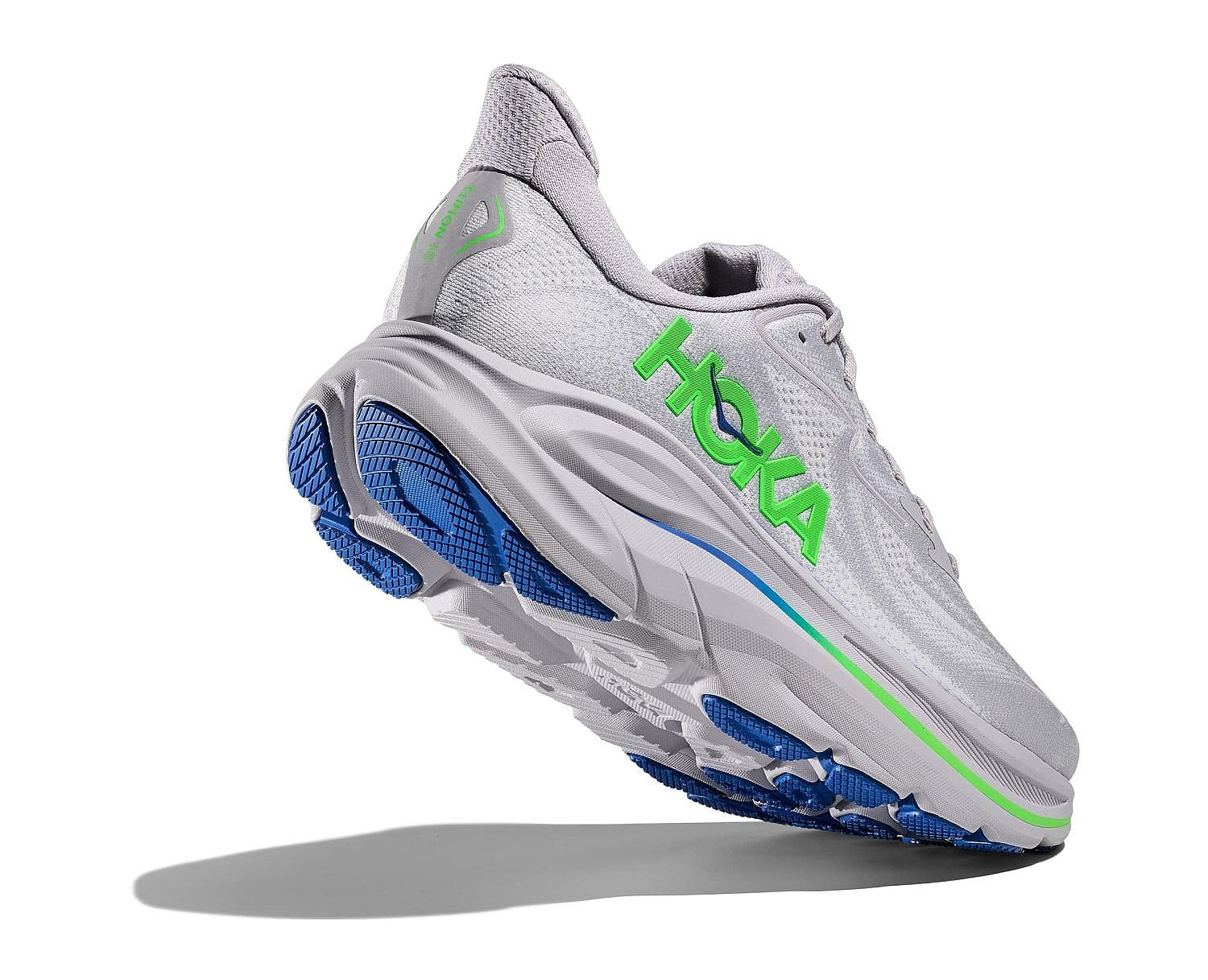 122365-Hoka-Clifton-10-hardloopschoenen-Ash-GreyNeon-Green-heren-afbeelding-4