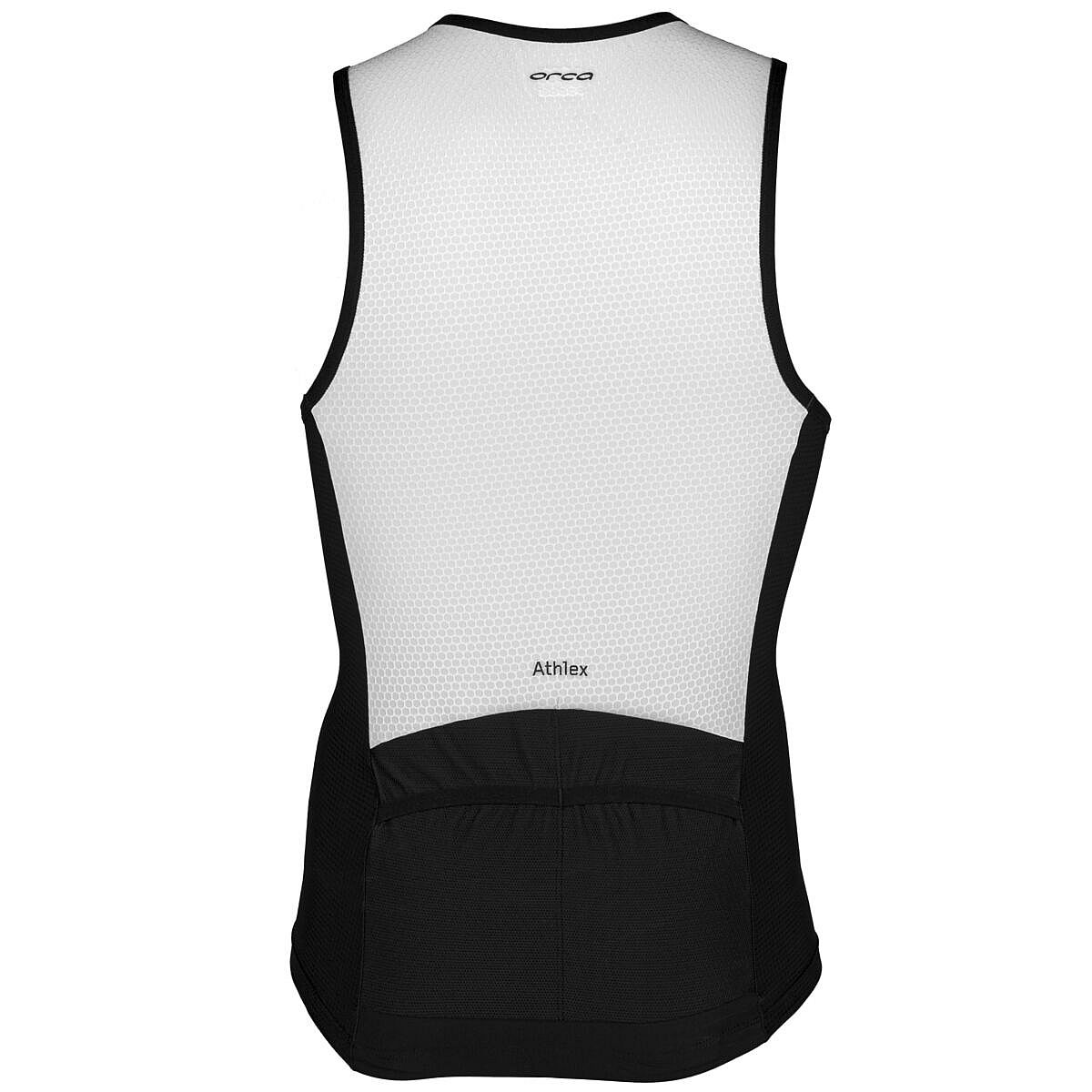 85090-Orca-Athlex-tri-top-mouwloos-zwartwit-heren-afbeelding-2