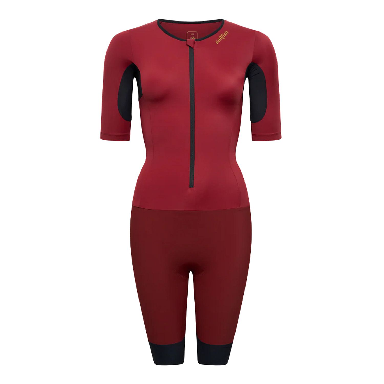 144103-Sailfish-Aerosuit-perform-2-trisuit-korte-mouw-rood-dames-afbeelding-1