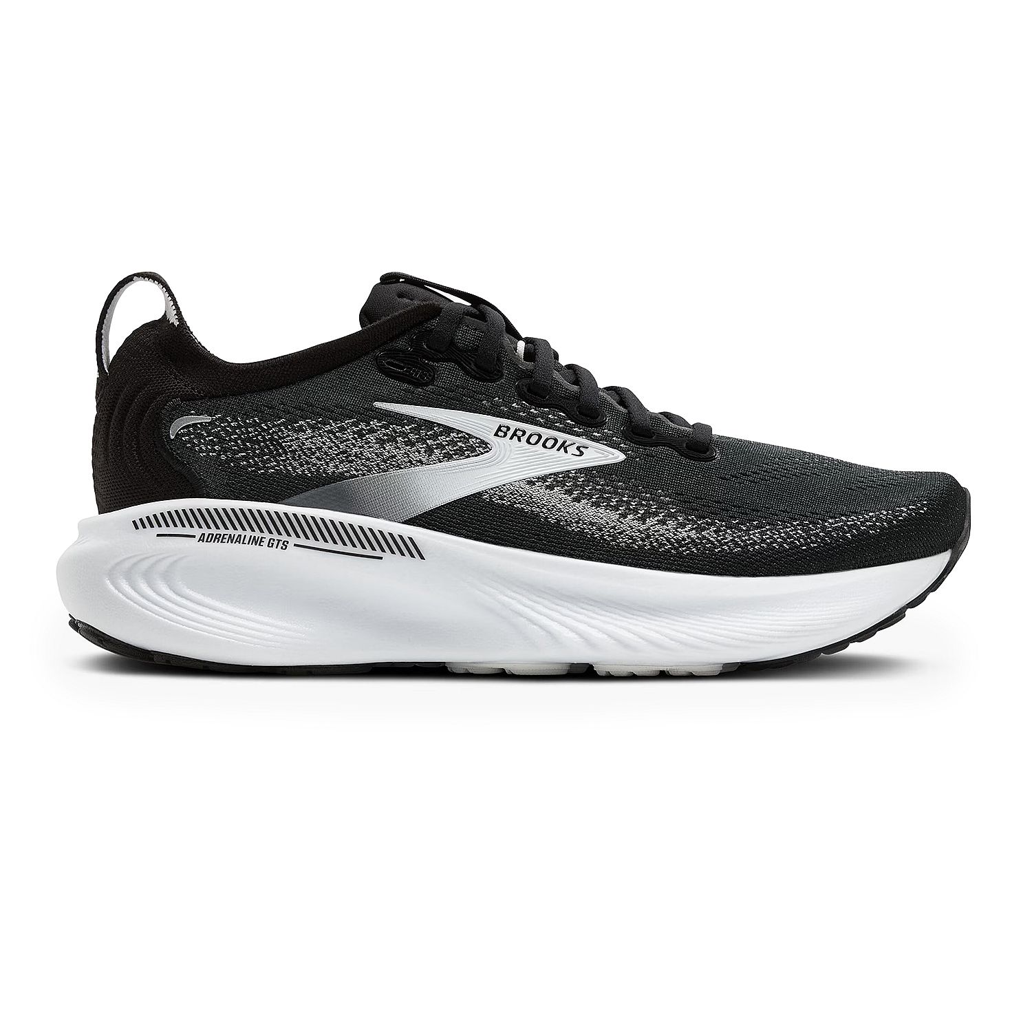 122055-Brooks-Adrenaline-GTS-25-hardloopschoenen-BlackGreyWhite-dames-afbeelding-1