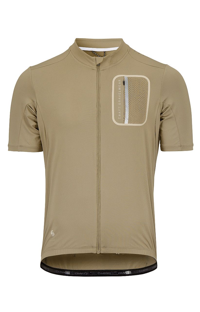 114082-Craft-ADV-Gravel-fietsshirt-korte-mouw-Raw-Heren-afbeelding-1