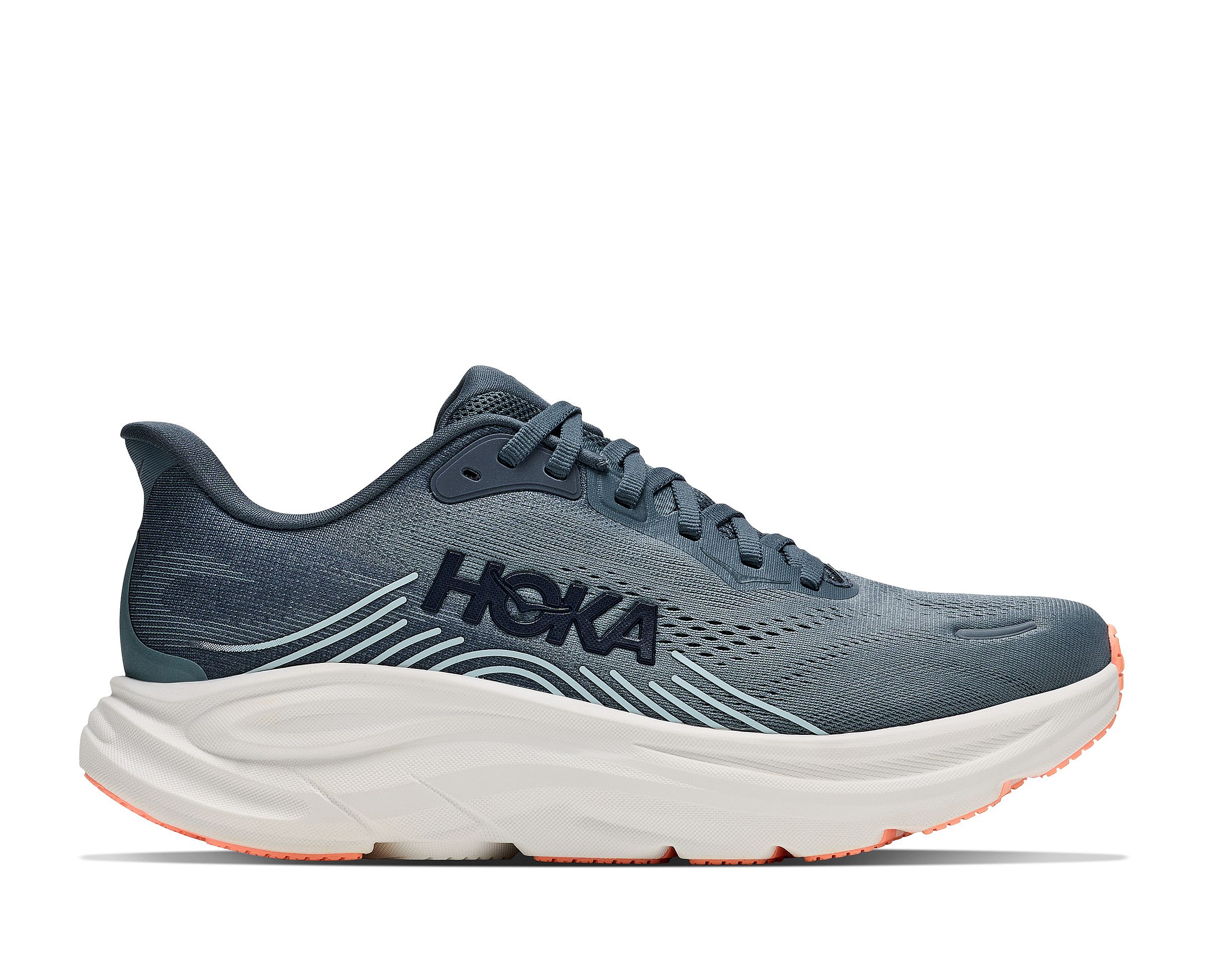 145496-Hoka-Clifton-11-hardloopschoenen-faded-navyglimmering-blue-dames-afbeelding-1