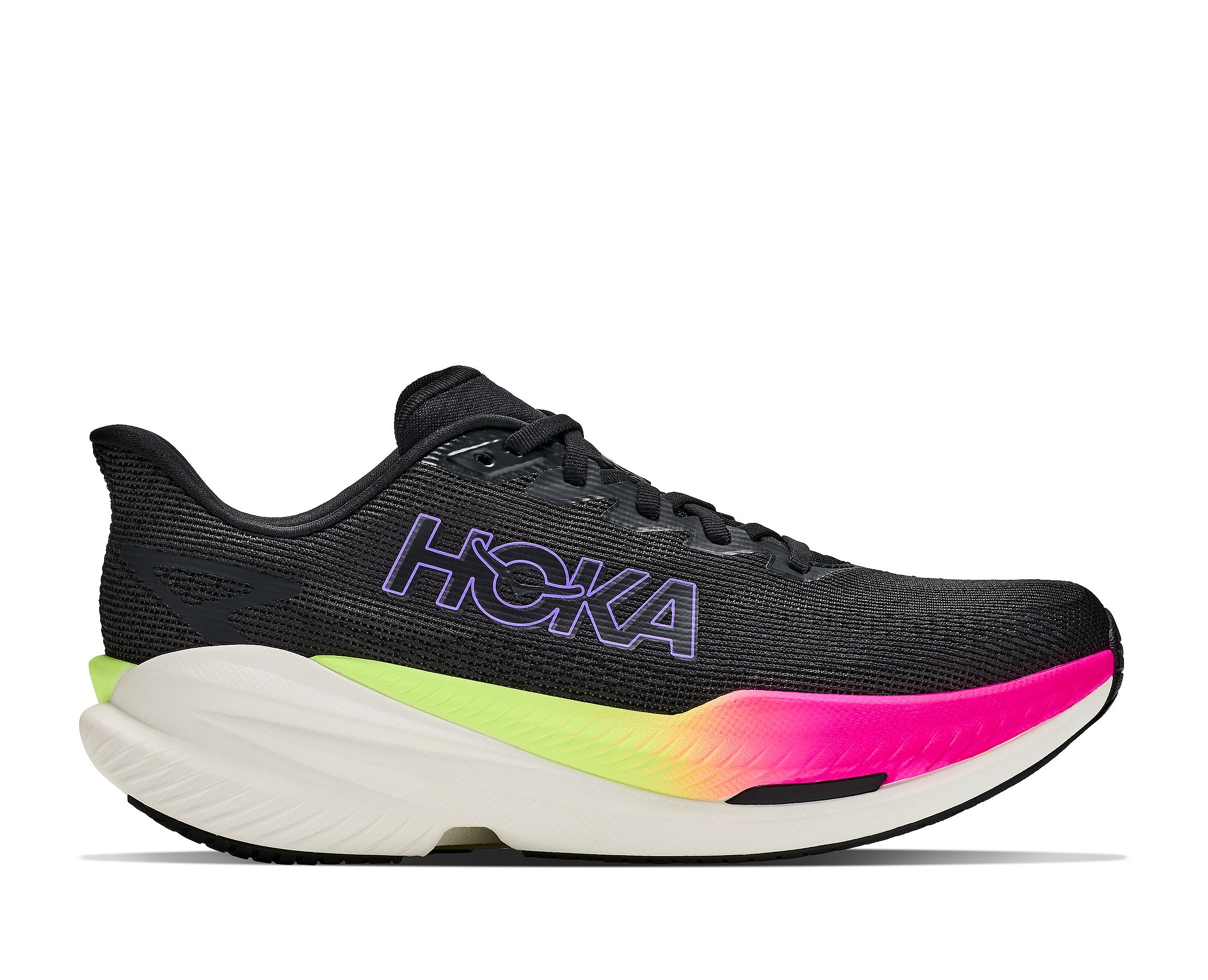 144746-Hoka-Mach-X-3-hardloopschoenen-blackneon-nebula-heren-afbeelding-1