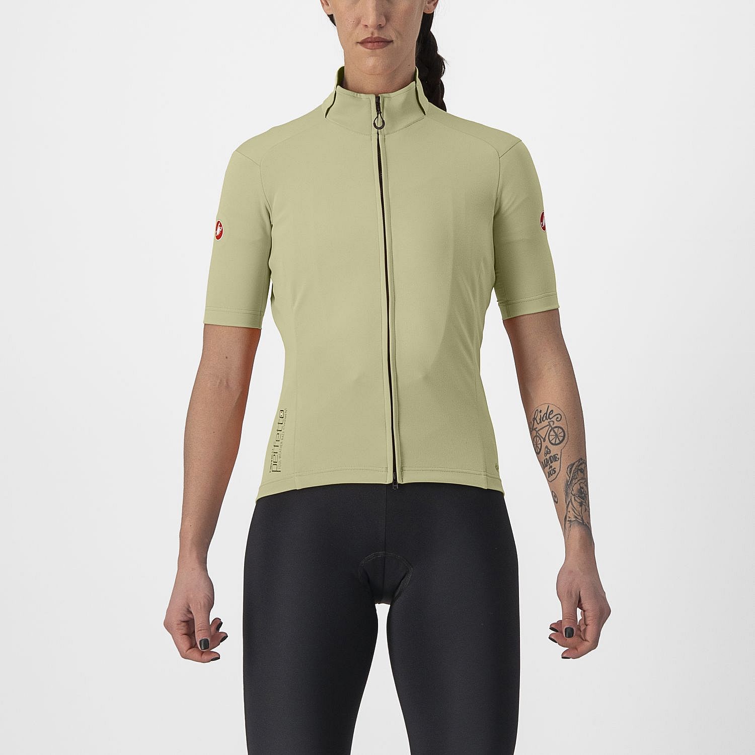 4522545-363-Castelli-Perfetto-RoS-2-Wind-fietsshirt-korte-mouw-groen-dames-afbeelding-1