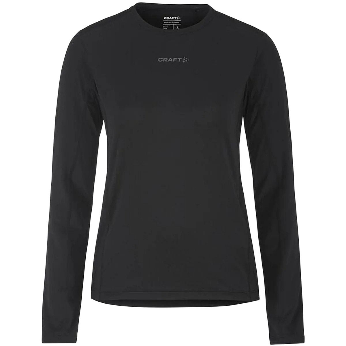 115204-Craft-ADV-Essence-2-hardloopshirt-lange-mouw-zwart-dames-afbeelding-1