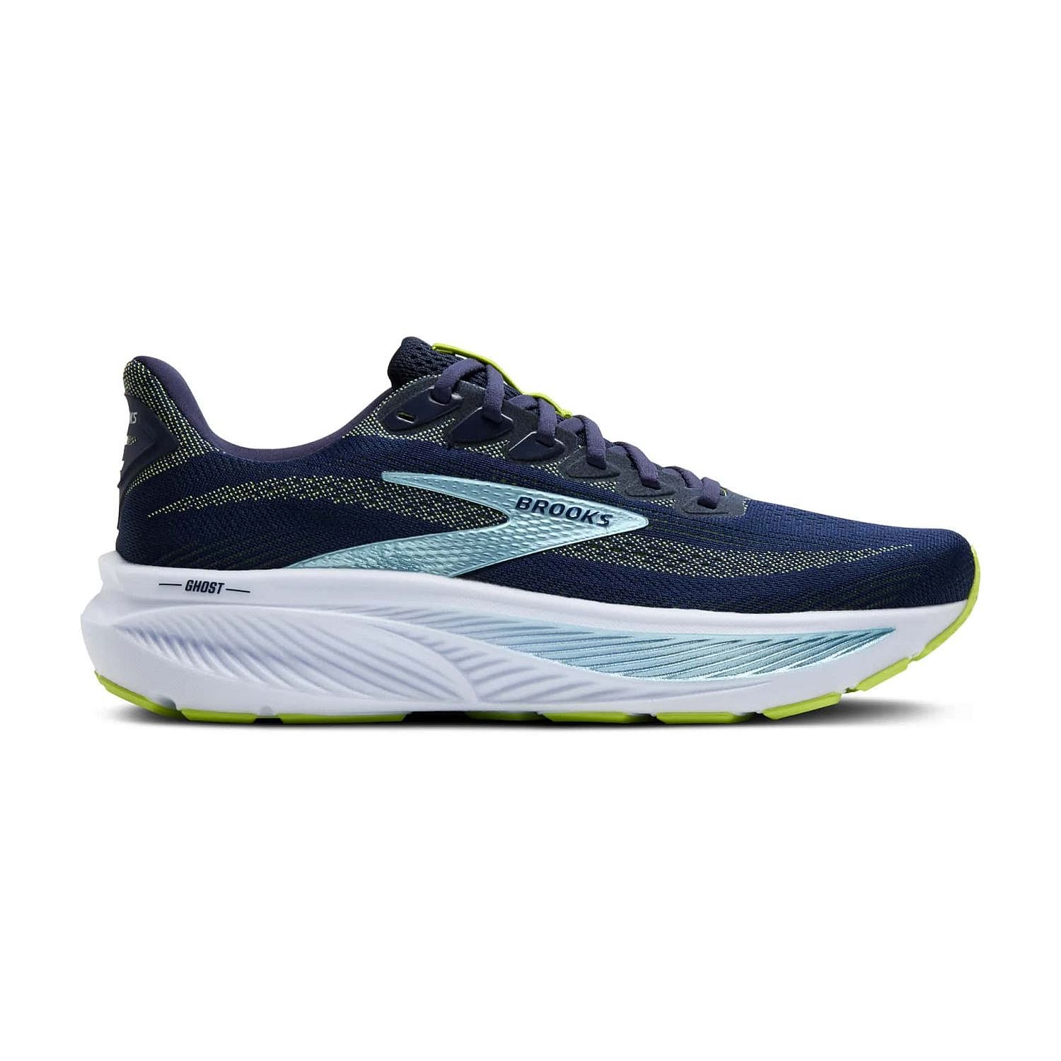 118140-Brooks-Ghost-17-Narrow-hardloopschoenen-peacoatlimeblue-heren-afbeelding-1
