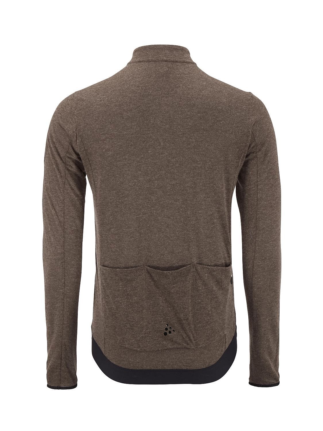 119675-Craft-Core-Bike-Essence-Wool-Jersey-lange-mouw-bruin-heren-afbeelding-6