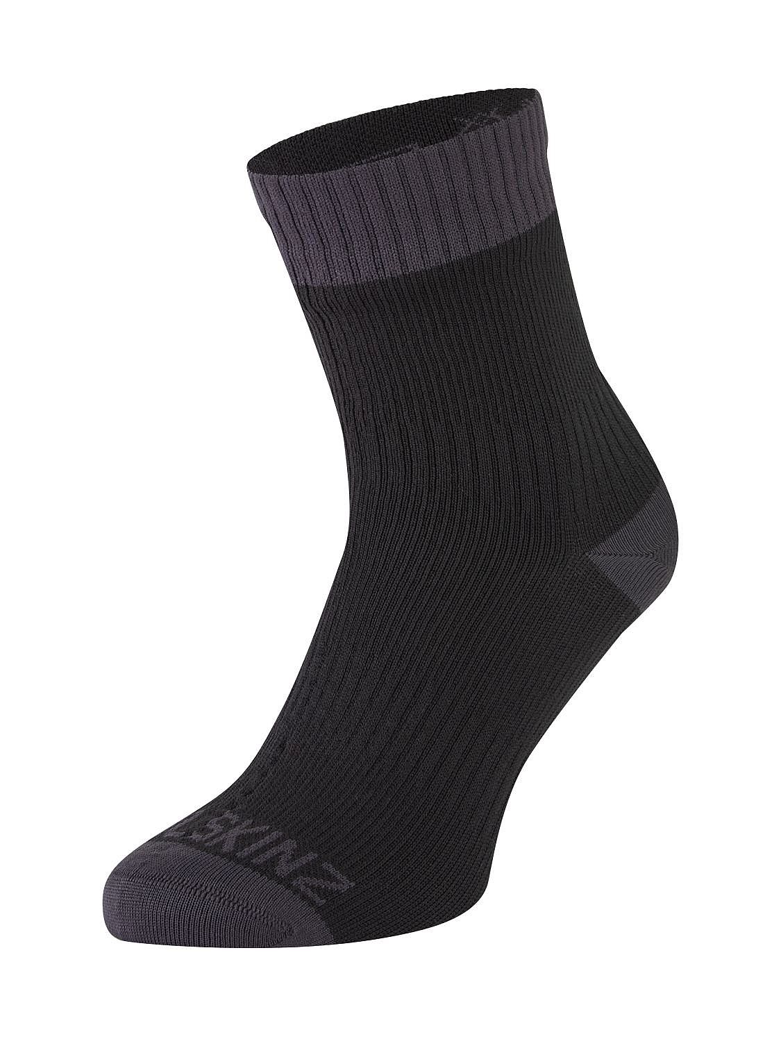 103992-Sealskinz-Wretham-waterproof-ankle-length-fietssok-zwart-unisex-afbeelding-2